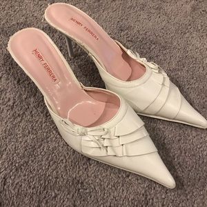 Henry Ferrera Ivory Offwhite Pumps 8